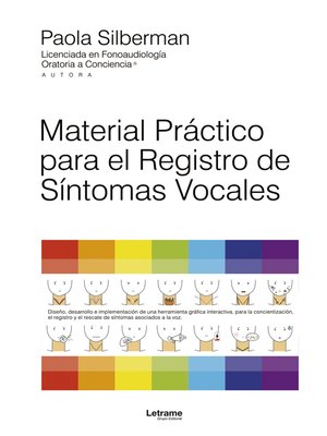 cover image of Material práctico para el registro de síntomas vocales